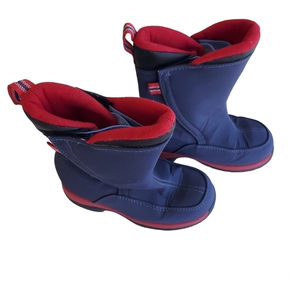 Lands' End Boots Kids Size 11M Blue|Red - Picture 4 of 8